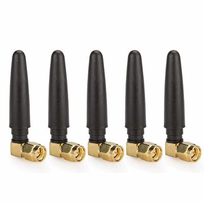 433/868/915/2.4G/4Gmhz Rubber Antenna 2DBI Low VSWR 10g Weight for Data Transmission