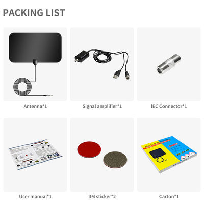 28dBi Gain Private Mold Indoor Digital Hdtv TV Antenna for Crystal Clear Reception