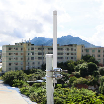 Impedance Ω 50Ω 8dbi Fiberglass Antenna For HNT Helium Hotspots LoRaWAN US915 Gray