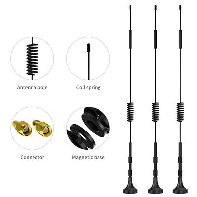 Outdoor GSM Antenna with 50 OHM Max Input Power and R.H.C.P Polarization Inten 2.5dB