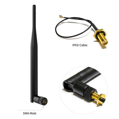 4G LTE Rubber Communication Antenna with 50 Impedance and Vertical Polarization