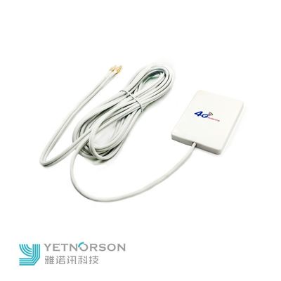 Customized Cable Length 4G LTE External Panel Antenna with Magnetic Base and 6dBi Gain