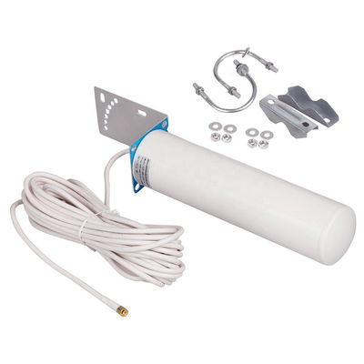 Gain Cylinder Antenna Base Station Signal Amplifier 50km Wireless Outdoor Communication