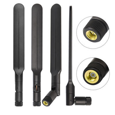 LMR200 Cable 8 Ports Quad Band Antenna 15dBi 698-960MHz 1710-2690MHz with Integrated RET
