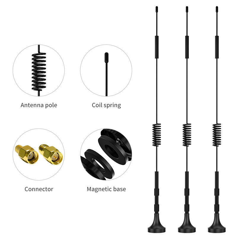 Outdoor GSM Antenna with 50 OHM Max Input Power and R.H.C.P Polarization Inten 2.5dB